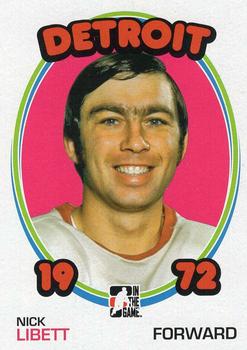 2009-10 In The Game 1972 The Year In Hockey - Blank Backs #41 Nick Libett  Front