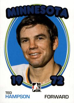 2009-10 In The Game 1972 The Year In Hockey - Blank Backs #120 Ted Hampson Front