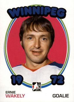 2009-10 In The Game 1972 The Year In Hockey - Blank Backs #126 Ernie Wakely Front