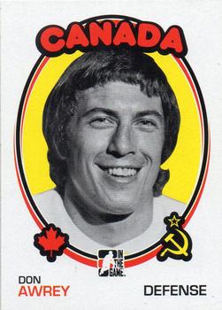 2009-10 In The Game 1972 The Year In Hockey - Blank Backs #152 Don Awrey Front