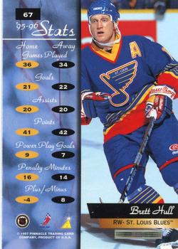 1996-97 Zenith #67 Brett Hull Back