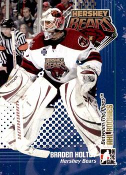 2009-10 In The Game Between The Pipes - AHL Rookies #AR02 Braden Holtby  Front