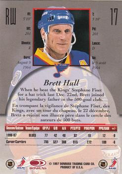 1997-98 Donruss Canadian Ice #17 Brett Hull Back