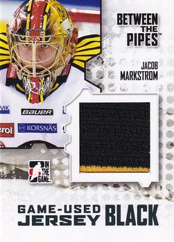 2009-10 In The Game Between The Pipes - Jerseys Black #M14 Jacob Markstrom  Front