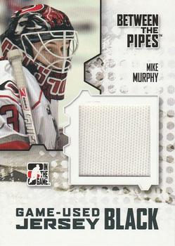 2009-10 In The Game Between The Pipes - Jerseys Black #M26 Mike Murphy  Front