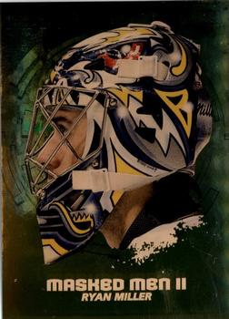2009-10 In The Game Between The Pipes - Masked Men II Gold #MM46 Ryan Miller  Front