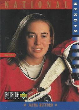1997-98 Collector's Choice #289 Jayna Hefford Front