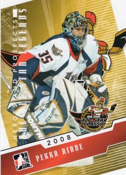 2009-10 In The Game Heroes and Prospects - AHL All Star Legends #AS-06 Pekka Rinne  Front
