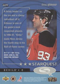 1997-98 Collector's Choice - StarQuest #SQ70 Doug Gilmour Back