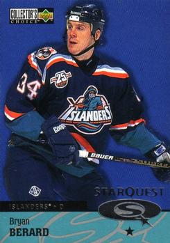 1997-98 Collector's Choice - StarQuest #SQ1 Bryan Berard Front