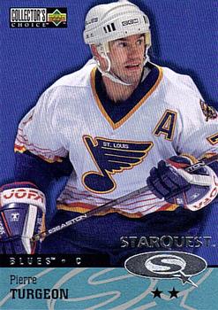 1997-98 Collector's Choice - StarQuest #SQ56 Pierre Turgeon Front