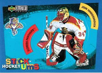 1997-98 Collector's Choice - Hockey Stick-Ums #S2 John Vanbiesbrouck Front