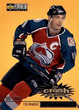 1997-98 Collector's Choice - You Crash the Game #C18 Joe Sakic Front