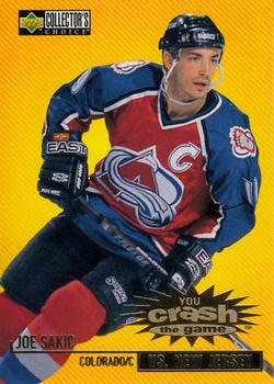 1997-98 Collector's Choice - You Crash the Game #C18 Joe Sakic Front