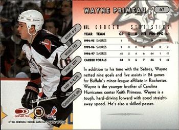 1997-98 Donruss #67 Wayne Primeau Back