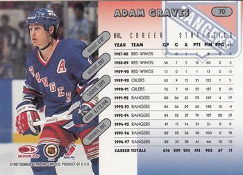 1997-98 Donruss #70 Adam Graves Back