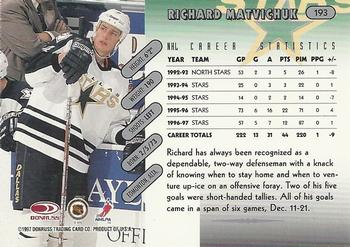 1997-98 Donruss #193 Richard Matvichuk Back