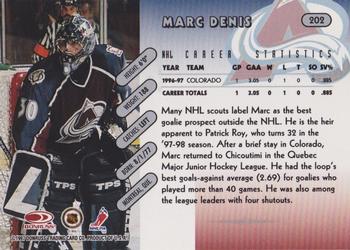 1997-98 Donruss #202 Marc Denis Back