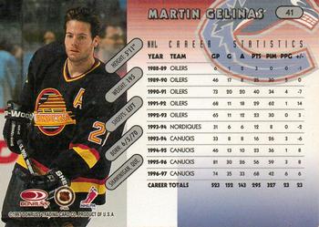 1997-98 Donruss #41 Martin Gelinas Back