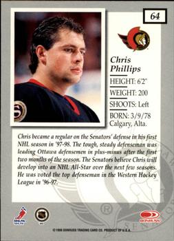 1997-98 Donruss Elite #64 Chris Phillips Back