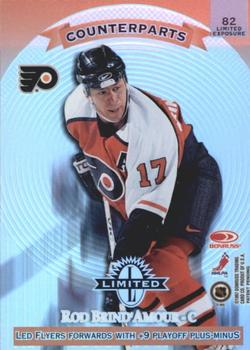 1997-98 Donruss Limited - Limited Exposure #82 Doug Gilmour / Rod Brind'Amour Back