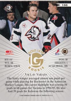 1997-98 Leaf #166 Vaclav Varada Back