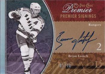 2009-10 O-Pee-Chee Premier - Signings #PS-BL Brian Leetch  Front