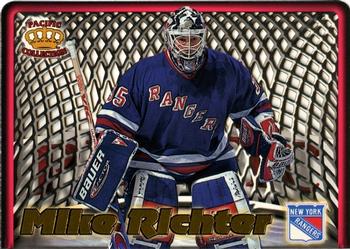 1997-98 Pacific Crown Collection - In the Cage Die Cuts #13 Mike Richter Front