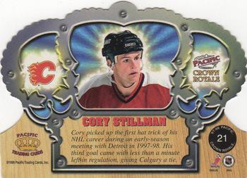 1997-98 Pacific Crown Royale #21 Cory Stillman Back