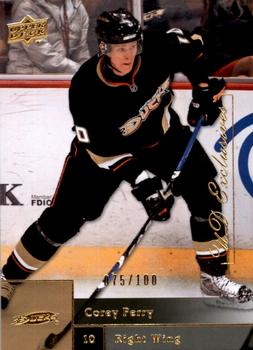 2009-10 Upper Deck - UD Exclusives #399 Corey Perry Front