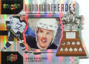 2009-10 Upper Deck Black Diamond - Hardware Heroes #HH12 Brad Richards  Front