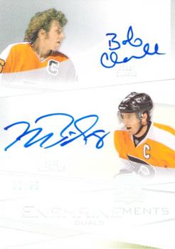 2009-10 Upper Deck The Cup - Enshrinements Dual #CE2-CR Mike Richards / Bobby Clarke  Front