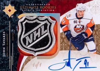 2009-10 Upper Deck Ultimate Collection - Rookie NHL Shield Autographs #139 John Tavares  Front