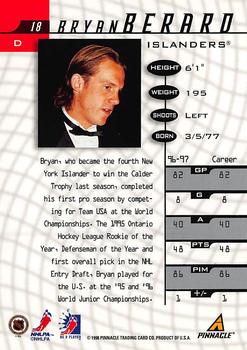 1997-98 Pinnacle Be a Player #18 Bryan Berard Back
