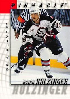 1997-98 Pinnacle Be a Player #34 Brian Holzinger Front