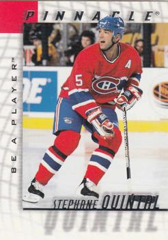 1997-98 Pinnacle Be a Player #94 Stephane Quintal Front