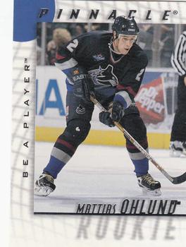 1997-98 Pinnacle Be a Player #215 Mattias Ohlund Front