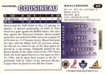1997-98 Score #23 Marcel Cousineau Back