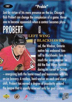 1997-98 Upper Deck #197 Bob Probert Back