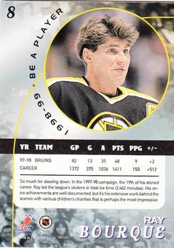1998-99 Be a Player #8 Ray Bourque Back