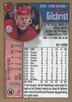 1998-99 O-Pee-Chee Chrome #95 Brent Gilchrist Back