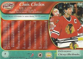 1998-99 Pacific #7 Chris Chelios Back