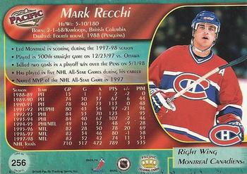 1998-99 Pacific #256 Mark Recchi Back