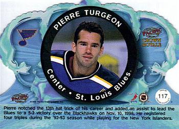 1998-99 Pacific Crown Royale #117 Pierre Turgeon Back
