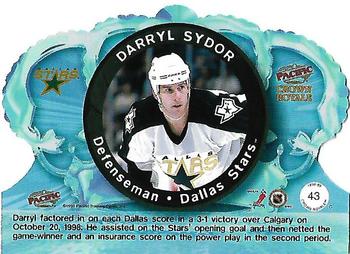 1998-99 Pacific Crown Royale #43 Darryl Sydor Back