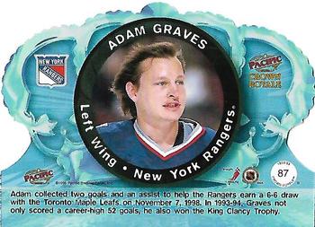 1998-99 Pacific Crown Royale #87 Adam Graves Back