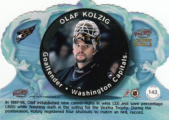 1998-99 Pacific Crown Royale #143 Olaf Kolzig Back