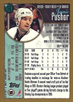 1998-99 Topps #51 Jamie Pushor Back