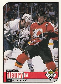 1998-99 UD Choice #34 Theoren Fleury Front