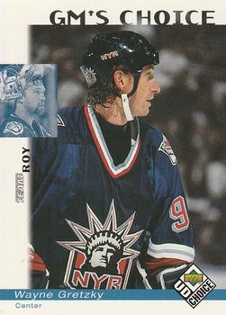 1998-99 UD Choice #225 Wayne Gretzky Front